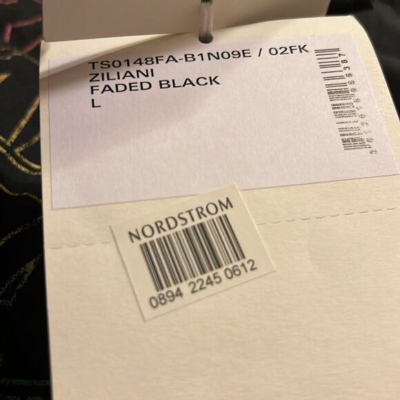 NWT Marant Etoile Logo-Print Cotton-Jersey T-Shirt - Gray Large $ 220.00 - Picture 9 of 9